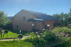 Уютный загородный дом с русской баней на дровах