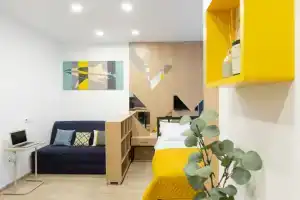4 Угла: студия в  ЖК бизнес-класса Ocean City, Пушкинская, 265