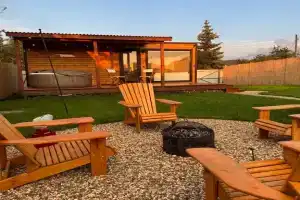 Уютный домик с чаном и баней