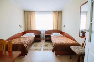 Двухместный номер с 2 отдельными кроватями стандарт "бюджет" с дополнительным местом