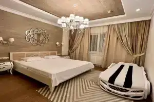Дизайнерские апартаменты с террасой и бассейном, Адлер