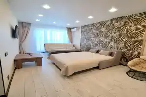 Уютная квартира с видом на город, Волжский