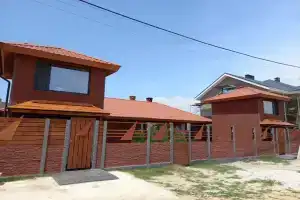 Новый коттедж в стиле эко