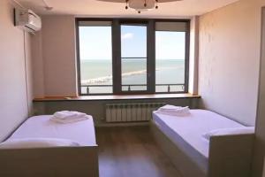 Двухместный номер с 2 отдельными кроватями с шикарным видом на море