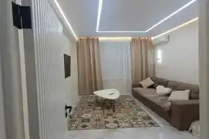 1комнатная квартира 38 квадратных в 7 минутах от моря для 4х гостей