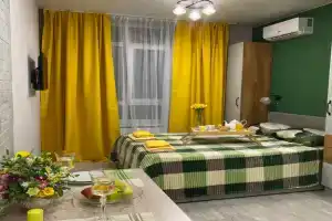 Уютная квартира в центре города Romantic house green