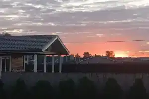 Дом из бруса с русской баней, Дубечино