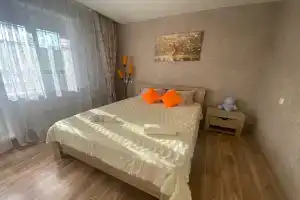Уютная евродвушка в центре на набережной Енисея