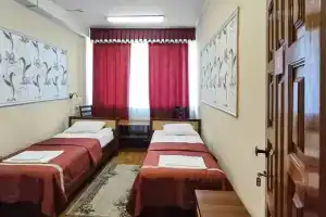 Двухместный номер с 2 отдельными кроватями Эконом (без с/у), Миасс