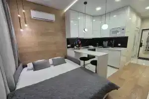 Lux для двоих в Метрополе элитном доме с бассейном на крыше