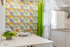 Уютная и светлая студия с балконом, Москва