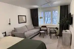 Дизайнерская квартира с видом на долину на 1 этаже StayInnKirovsk, Кировск