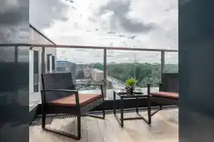 Апартаменты с террасой в Avenue