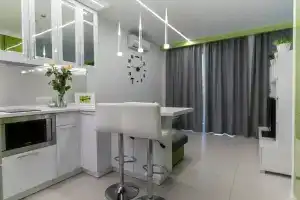 Зелёный апартамент с большой террасой, Адлер