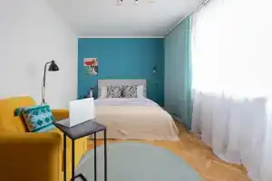 Уютная квартира с балконом на Алексеевской, Москва
