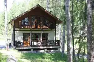 Шале "Тимонсаари" 6+2 на берегу Ладожского озера., Харвиа