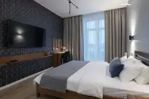 Современная квартира в ЖК Династия. Wi-Fi. Смарт TV Кондиционер., Ярославль