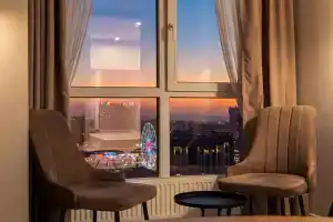 Атмосферные, просторные апартаменты, с шикарным видом, Алматы