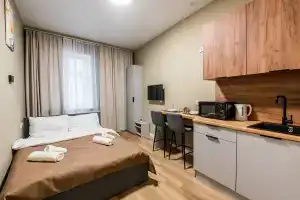 Апартаменты для двоих рядом с метро Бауманская, Москва