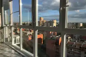 Современная квартира с прекрасным видом на город, Калининград