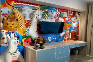 Двухместный номер с 1 кроватью стандарт с видом на город