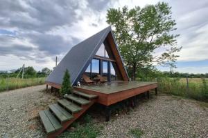 Чудесный домик А-фрейм вблизи леса и термальных источников, Тульский