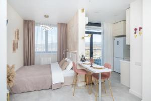 ЖК бизнес-класса «Кислород», студия 24 м², 10 этаж, с видом на горы, Сочи