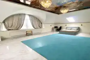 Номер люкс Кристалл с панарамным окном и большим бассейном, Геленджик