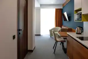 Двухместный номер с 1 кроватью Студия с видом на горы, Ольгинка