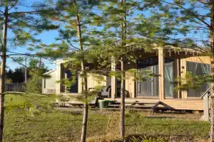 Дом Безмятежный на заливе реки Нерль с видом на лес, 5 человек