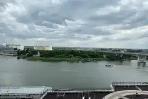 Уютная студия в центре города с видом на Дон