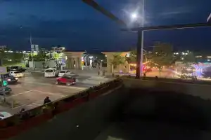 Дербент с видом на море и городской пляж, Дербент