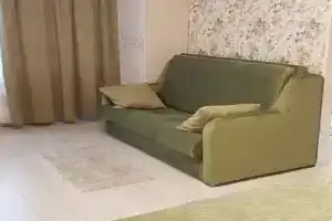 Стильная однушка в фисташковом цвете