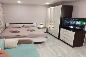 Уютная студия после ремонта в аэропорту