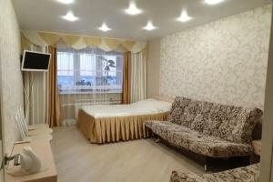 Квартира с видом на реку Волгу и мост, Кострома