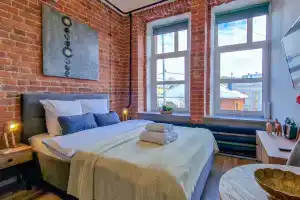 GoldenRing-Apartments: Студия с видом на Филармонию и башню, Ярославль