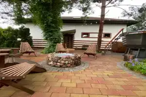 Атмосферный дом в Коробчицах.  5 км от Гродно. Баня, купель, чан.
