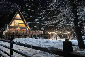 Дом для отпуска «А-фрэйм с душой», Архыз