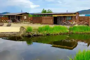 3 местный экодом с видом на пруд, Тургояк