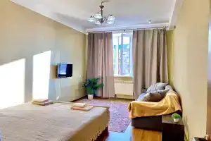 Квартира у моря в центре Каспийска, рядом парк и кафе