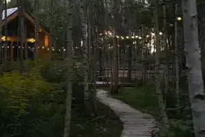 Уютный барн хаус в лесу недалеко от Смоленска