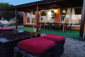 Шале с панорамным видом на Минское море, Семково