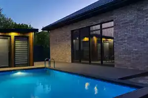 Уникальный дом с бассейном и баней, Краснодар