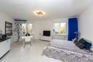 Апартаменты в элитном доме в центре города с видом на парк и реку