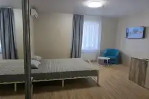 Двухместный номер с 1 кроватью тихий с кухонной зоной и душем, Самара