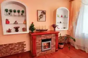 Квартира в центре города с камином