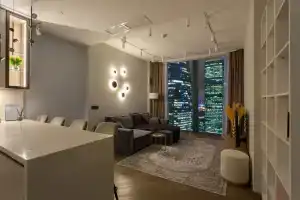Sky City Moscow Особенный вид на Лужники, Парк Победы, башни и город!, Москва