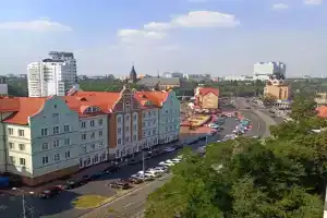 Квартира с шикарным видом на рыбную деревню и весь город, Калининград