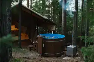 Лодж "Лесной" с горячей купелью