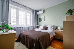 Светлая квартира до 4 гостей метро Бауманская, Москва